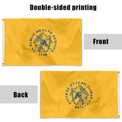 Fyon United States Public Health Service USPHS flag Indoor and outdoor banner