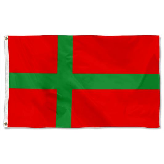 Fyon Unofficial of Bornholm Flag  Indoor and outdoor banner