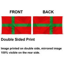 Fyon Unofficial of Bornholm Flag  Indoor and outdoor banner