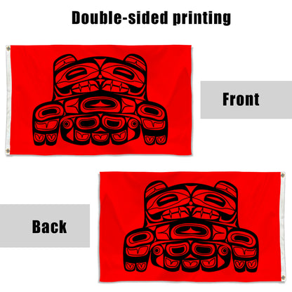 Fyon Upper Skagit Tribe Sport College School Party Flag Banner