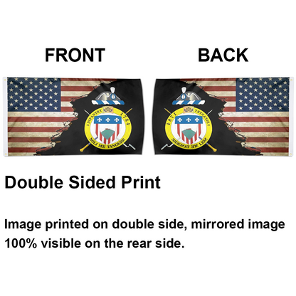 Fyon Us Army Old Guard 3rd United States Infantry Regiment Flag Indoor and outdoor banner 224112
