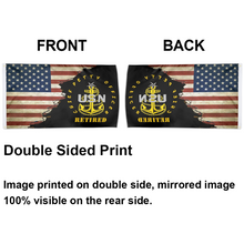 Fyon Us Navy Senior Chief Petty Officer Retired Flag Indoor and outdoor banner 2241112