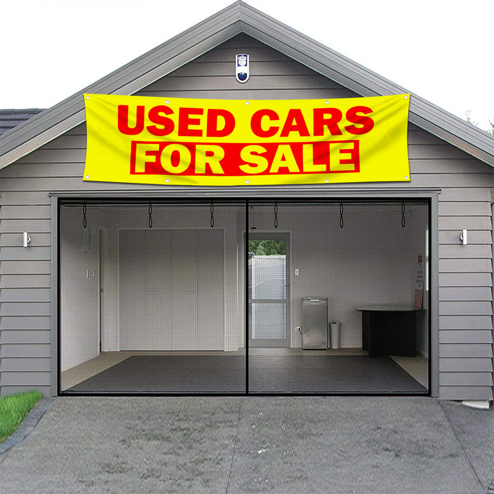Fyon Used Cars for sale Garage shop Decor Banner Flag 2x8 Feet