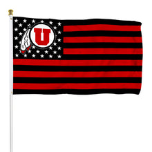 Fyon Utach Utes Stars and Stripes Flag Banner