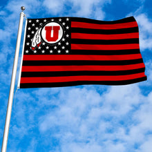 Fyon Utach Utes Stars and Stripes Flag Banner