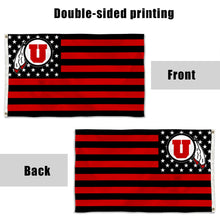 Fyon Utach Utes Stars and Stripes Flag Banner