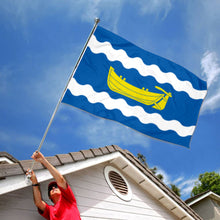 Fyon Uusimaa Region, Finland Flag  Indoor and outdoor banner