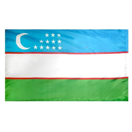 Uzbekistan Flag Indoor and outdoor banner