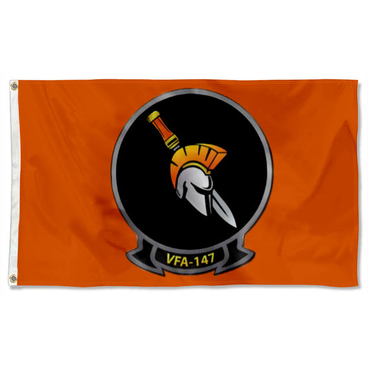 Fyon Vfa-147(Argonauts)Orange Flag Indoor and outdoor banner