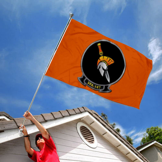 Fyon Vfa-147(Argonauts)Orange Flag Indoor and outdoor banner