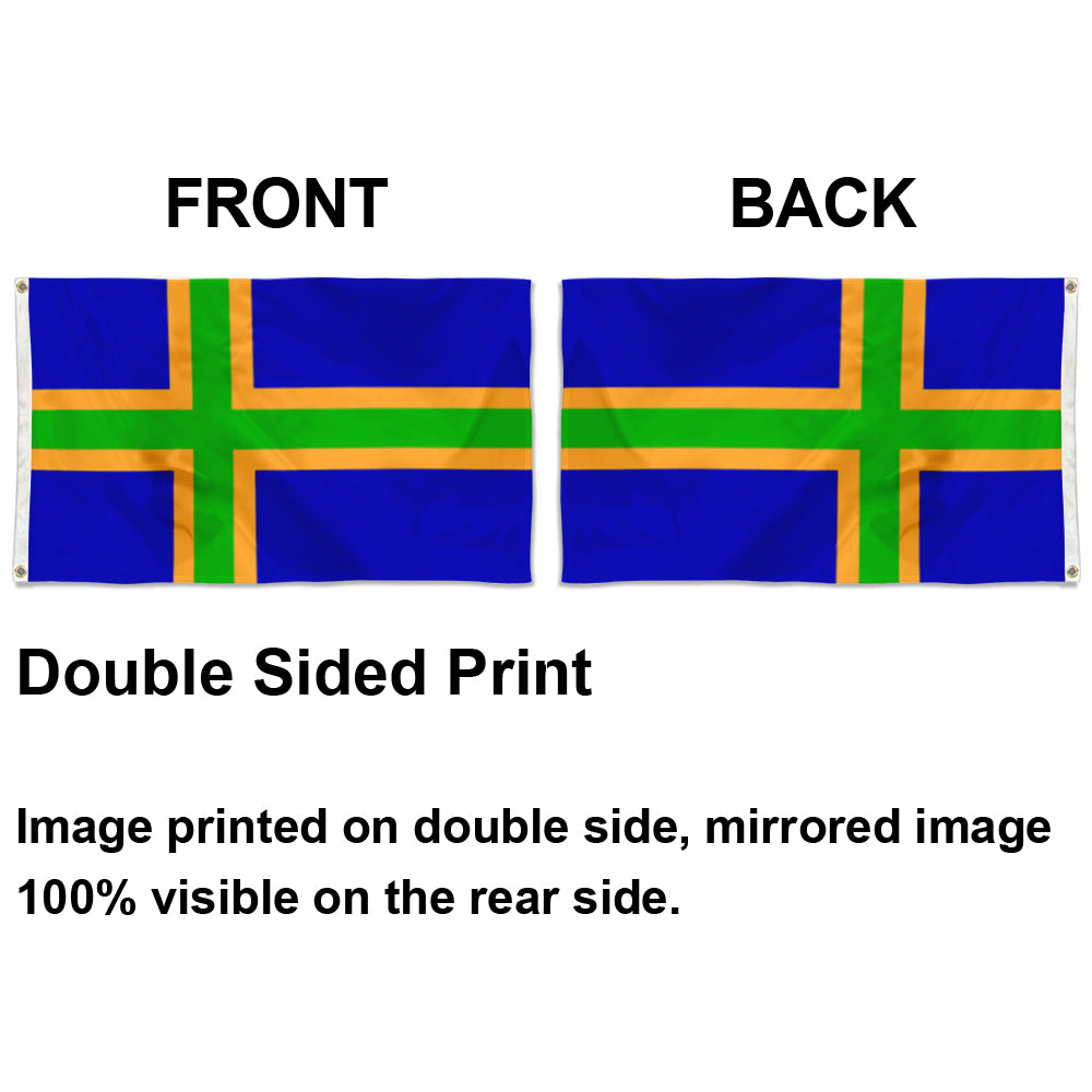 Fyon Vendsyssel, Denmark Flag Indoor and outdoor banner