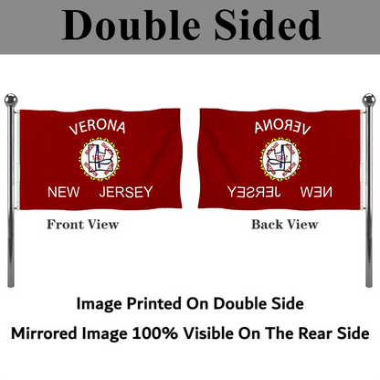 Fyon Verona, New Jersey flag Banner