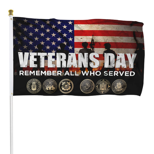 Fyon Veterans Day flag Flag Banner