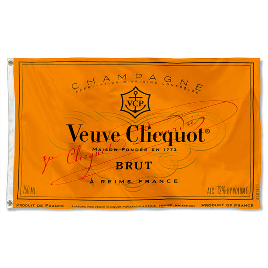 Fyon Veuve Clicquot Champagne Flag Reims France Bar Flag Banner
