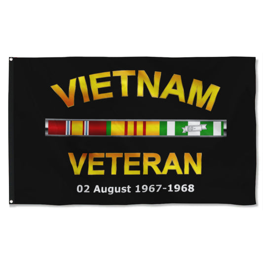 Fyon Vietnam Veteran Flag Indoor and outdoor banner