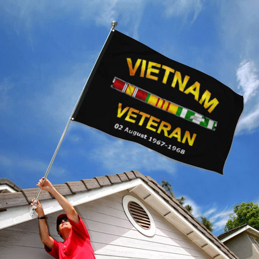 Fyon Vietnam Veteran Flag Indoor and outdoor banner