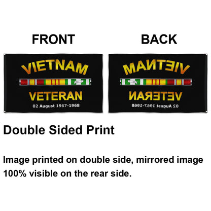 Fyon Vietnam Veteran Flag Indoor and outdoor banner