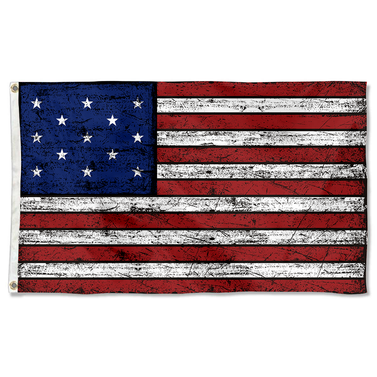 Fyon Vintage 1777–1795 the United States flag Banner