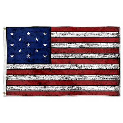 Fyon Vintage 1777–1795 the United States flag Banner