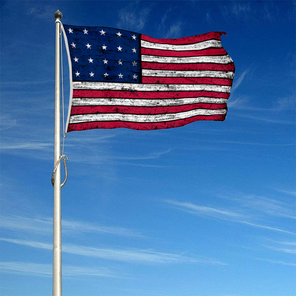 Fyon Vintage 1818-1819 the United States flag Banner