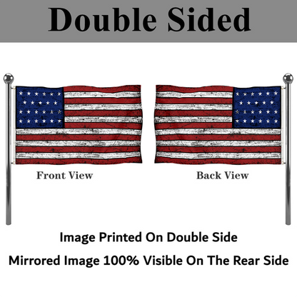 Fyon Vintage 1820–1822 the United States flag  Banner
