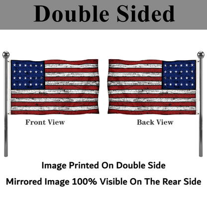 Fyon Vintage 1822-1836 the United States flag Banner