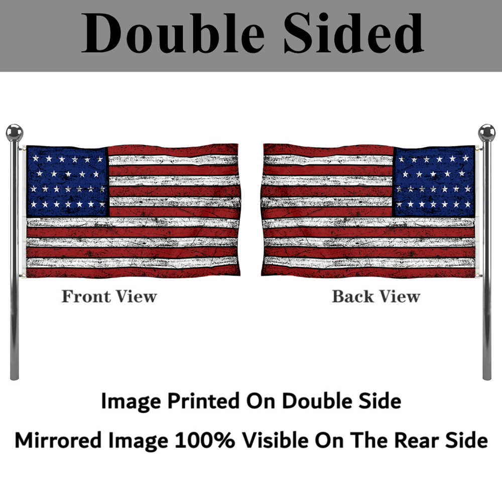 Fyon Vintage 1836–1837 the United States flag Banner