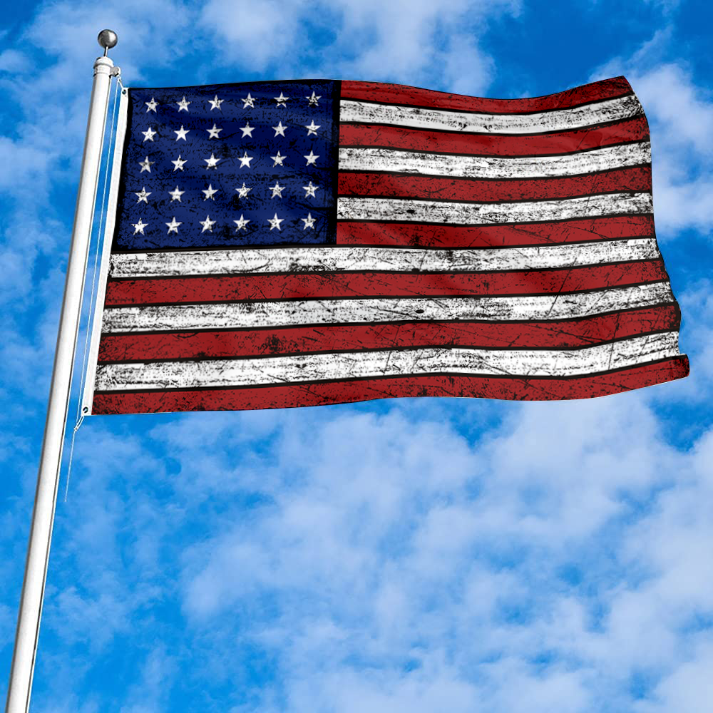 Fyon Vintage 1848–1851 the United States flag  Banner