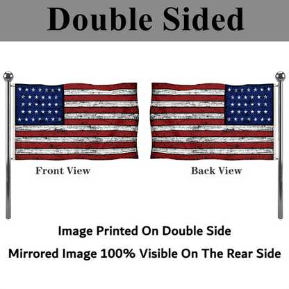 Fyon Vintage 1858–1859 the United States flag  Banner