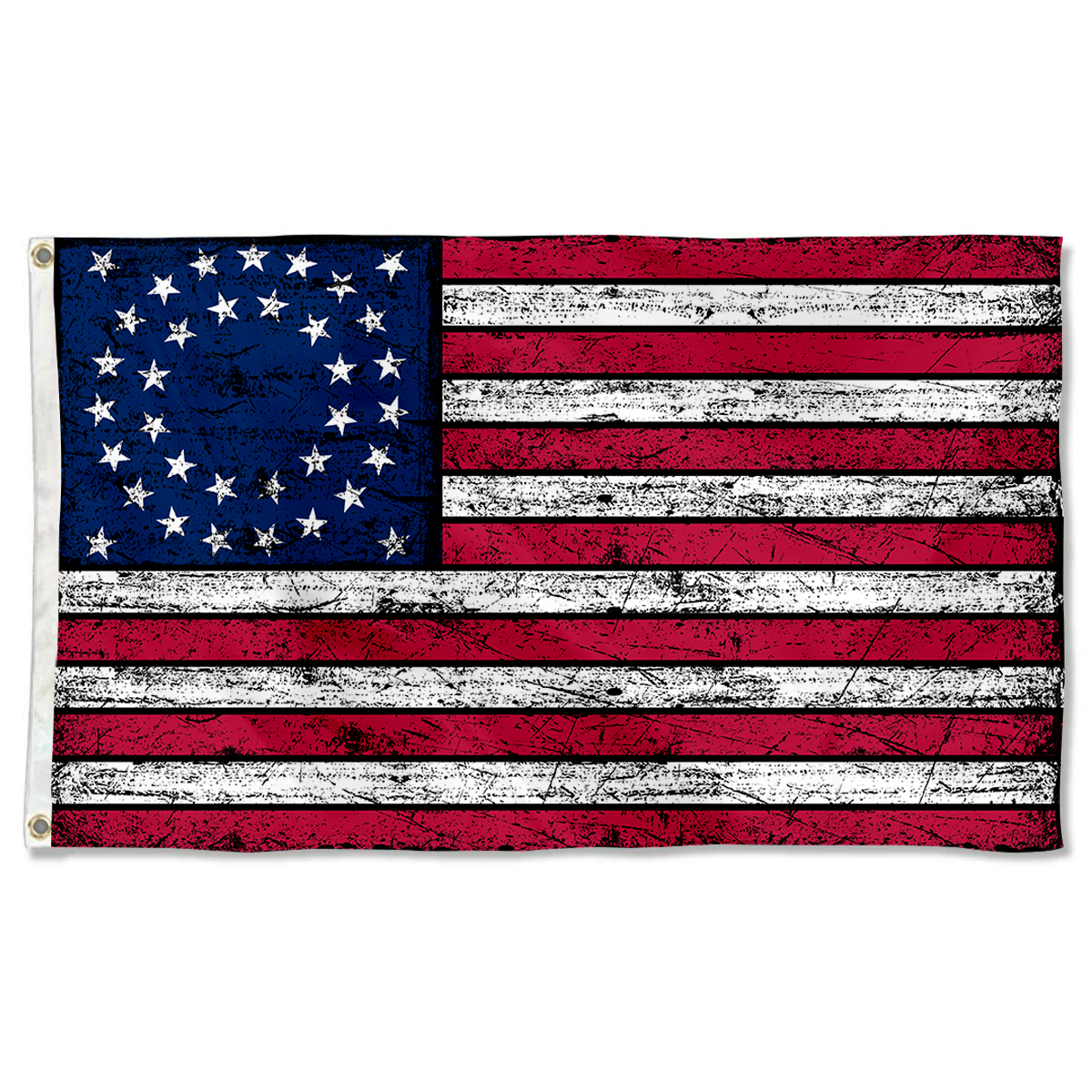 Fyon Vintage 1863-1865 the United States flag Banner