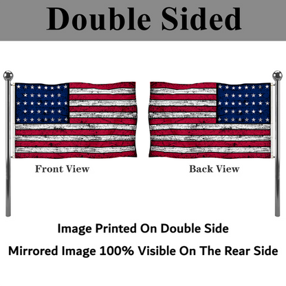 Fyon Vintage 1865–1867 the United States flag Banner