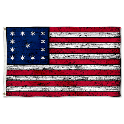 Fyon Vintage John Trumbull's Depiction the USA United States flag  Banner