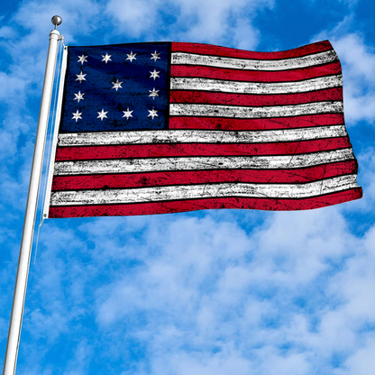 Fyon Vintage John Trumbull's Depiction the USA United States flag  Banner