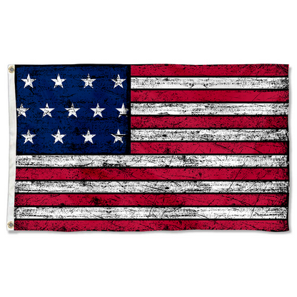 Fyon Vintage the United States 13 star flag  Banner