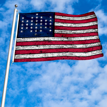 Fyon Vintage the United States 33 Star Flag Banner