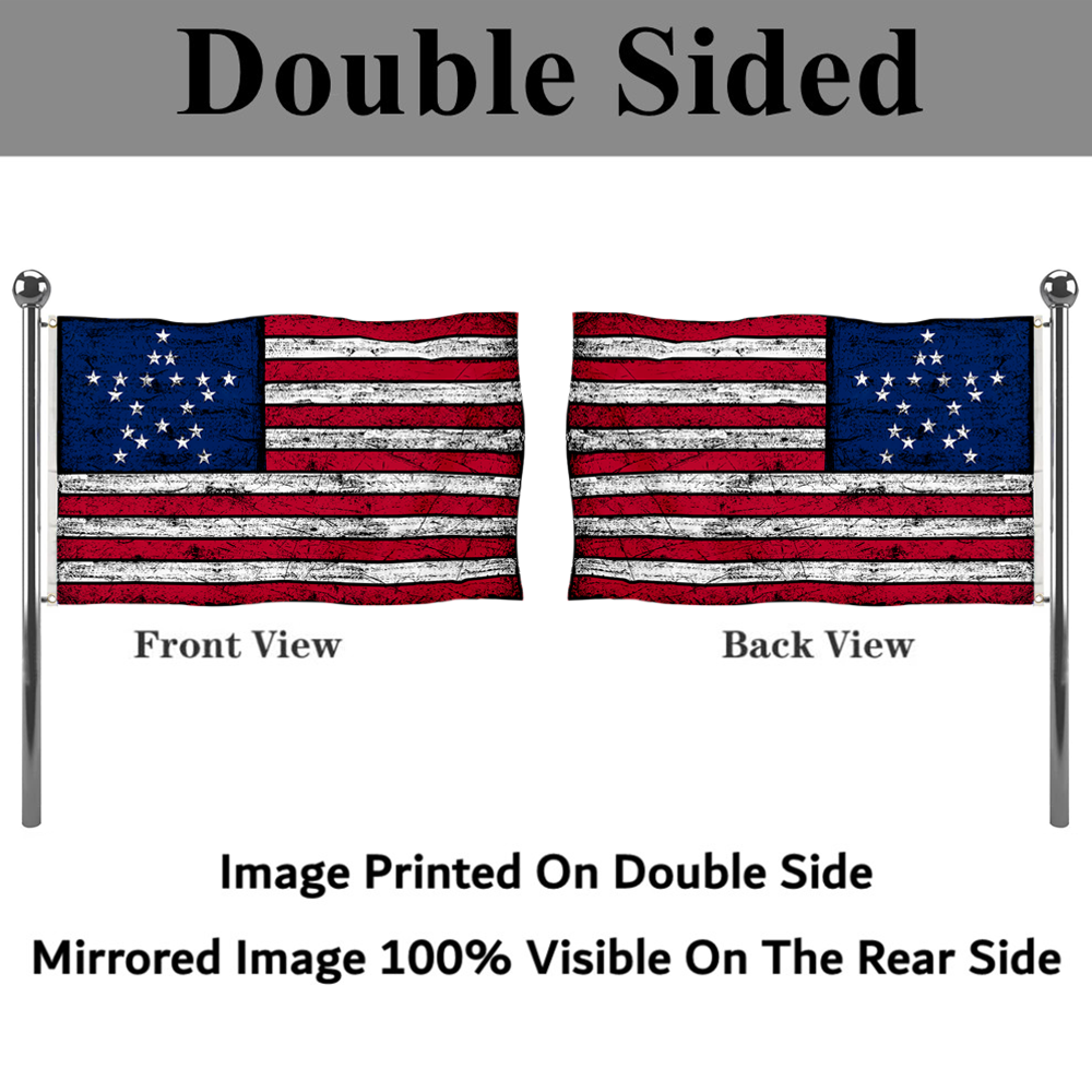 Fyon Vintage the United States US 20 Star GreatStar Flag Banner