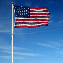 Fyon Vintage the United States US 29 Star Diamond Pattern Flag Banner