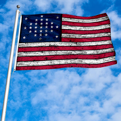 Fyon Vintage the United States US 29 Star Diamond Pattern Flag Banner