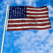 Fyon Vintage the United States US 33 Star Fort Sumter Flag Banner