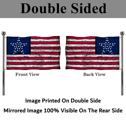 Fyon Vintage the United States US 33 Star GreatStar Flag Banner