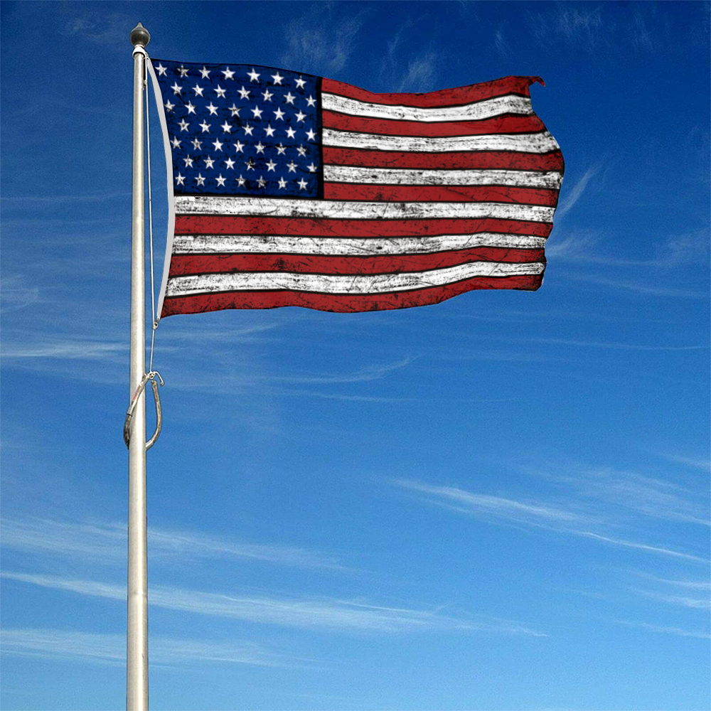 Fyon Vintage the United States US 49 stars flag Banner