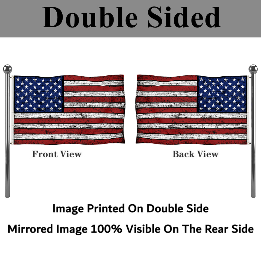 Fyon Vintage the United States flag(Pantone) Flag Banner