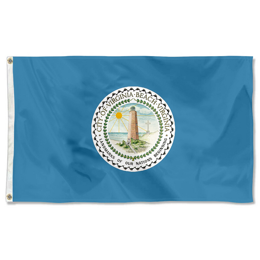 Fyon Virginia Beach, Virginia flag banner