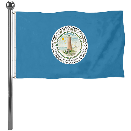 Fyon Virginia Beach, Virginia flag banner