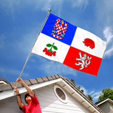 Fyon Vysocina Region, Czechia Flag Indoor and outdoor banner