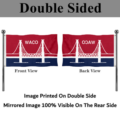 Fyon Waco, Texas flag banner