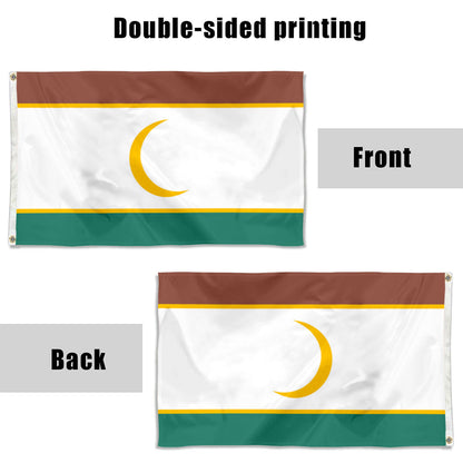 Fyon Wajir County. Kenya Flag Banner