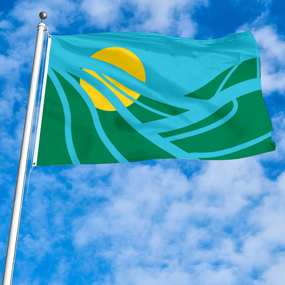 Fyon Walla Walla, Washington flag(adopted 2021) banner