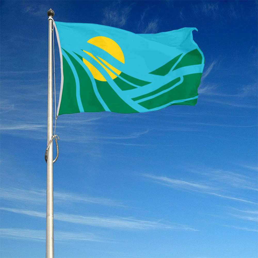 Fyon Walla Walla, Washington flag(adopted 2021) banner