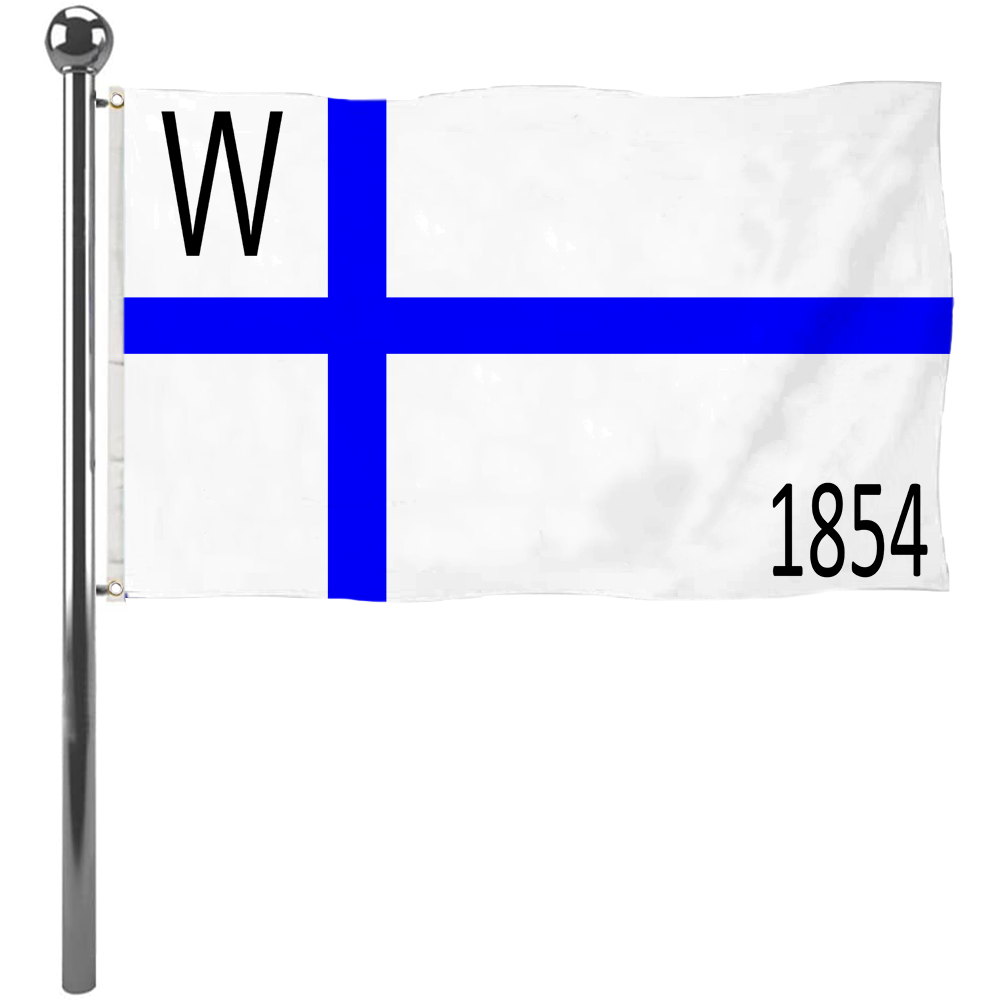 Fyon Wapella, Illinois flag  Banner